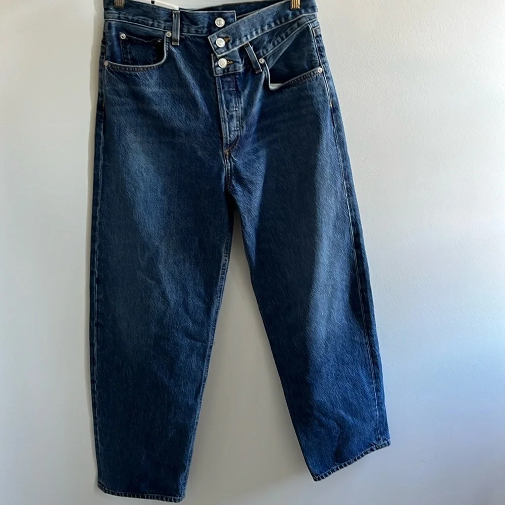 AGolde Broken Waistband Jeans Size 29 NWT - Picture 7 of 16